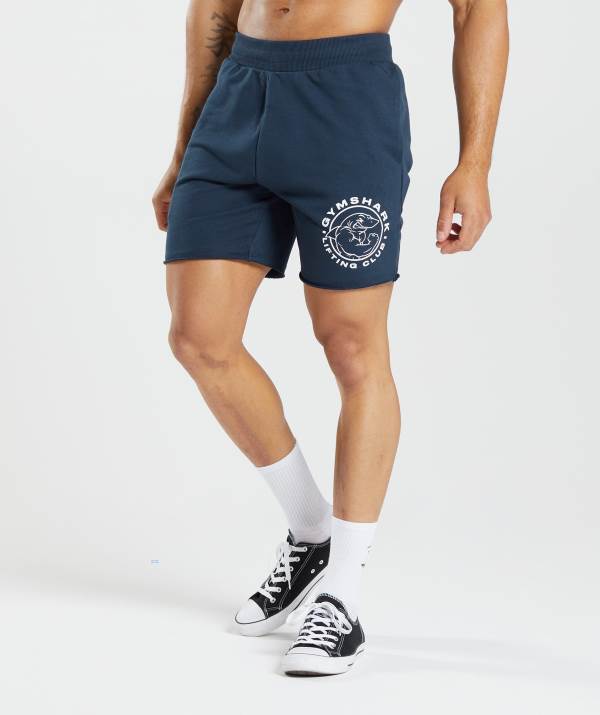 Panske Šortky Gymshark Legacy Námornícka Modrá | UD2803594